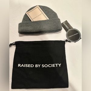 Raised by Society beanie